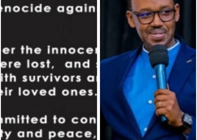 Kwibuka32: Rev. Baho Isaie yasabye urubyiruko n’amadini kuba umusingi w’u Rwanda ruzira Jenoside