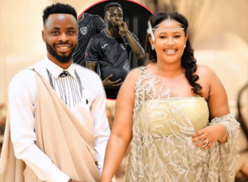 APR FC striker and his wife are expecting their first child.