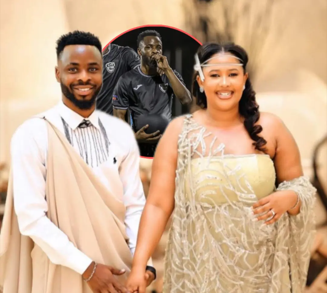 APR FC striker and his wife are expecting their first child.