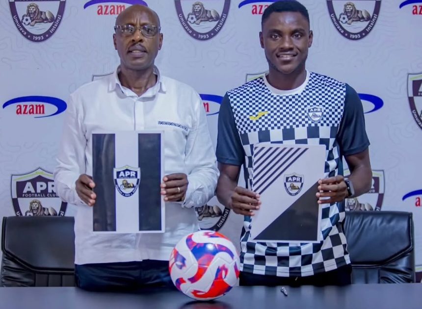 APR FC Strengthen Squad with Signing of Ivorian Winger Amani Kouadiokan Michel Breygeneve