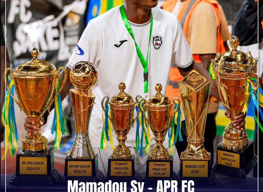 Mamadou Sy Bids Emotional Farewell to APR FC Fans After Exit