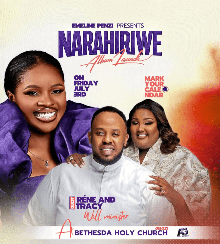 Boanerges Gospel Group na René & Tracy bazafatanya na Emeline Penzi muri “Narahiriwe Album Launch”