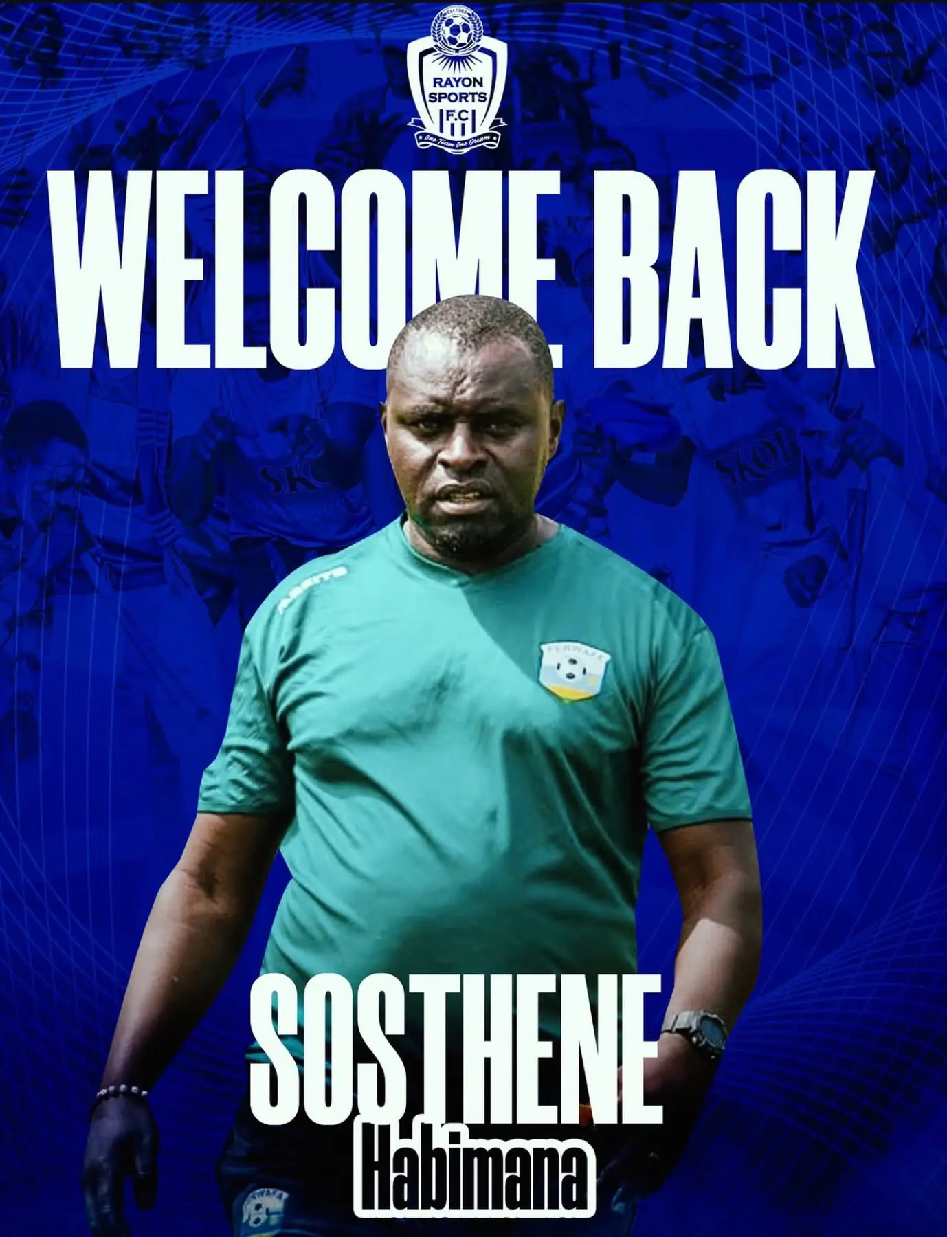 Habimana Sosthène Returns to Rayon Sports as Assistant Coach