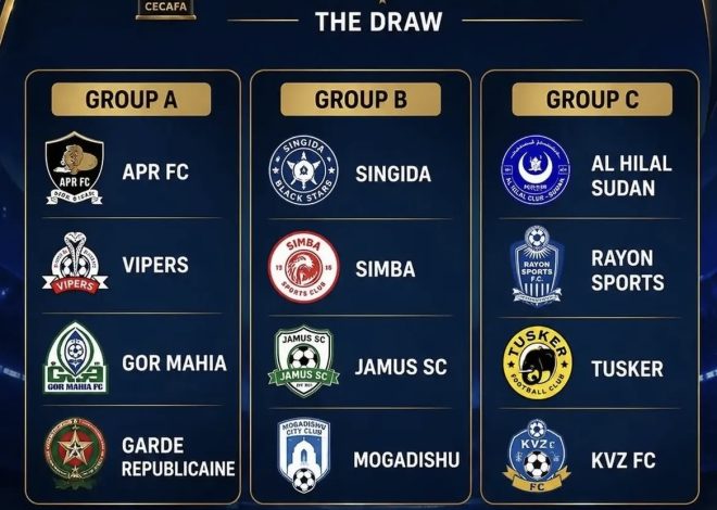 Rayon Sports Drawn Alongside Al Hilal in CECAFA Kagame Cup 2026