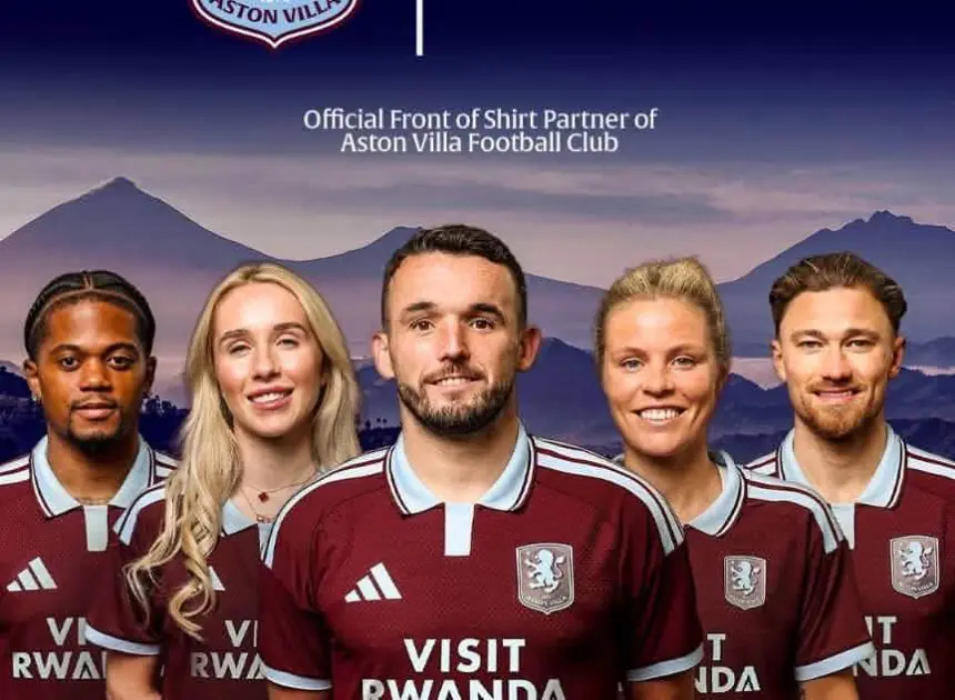 RDB CEO Jean-Guy Afrika: Visit Rwanda–Aston Villa Partnership Marks a Major Step for Rwanda’s Global Brand