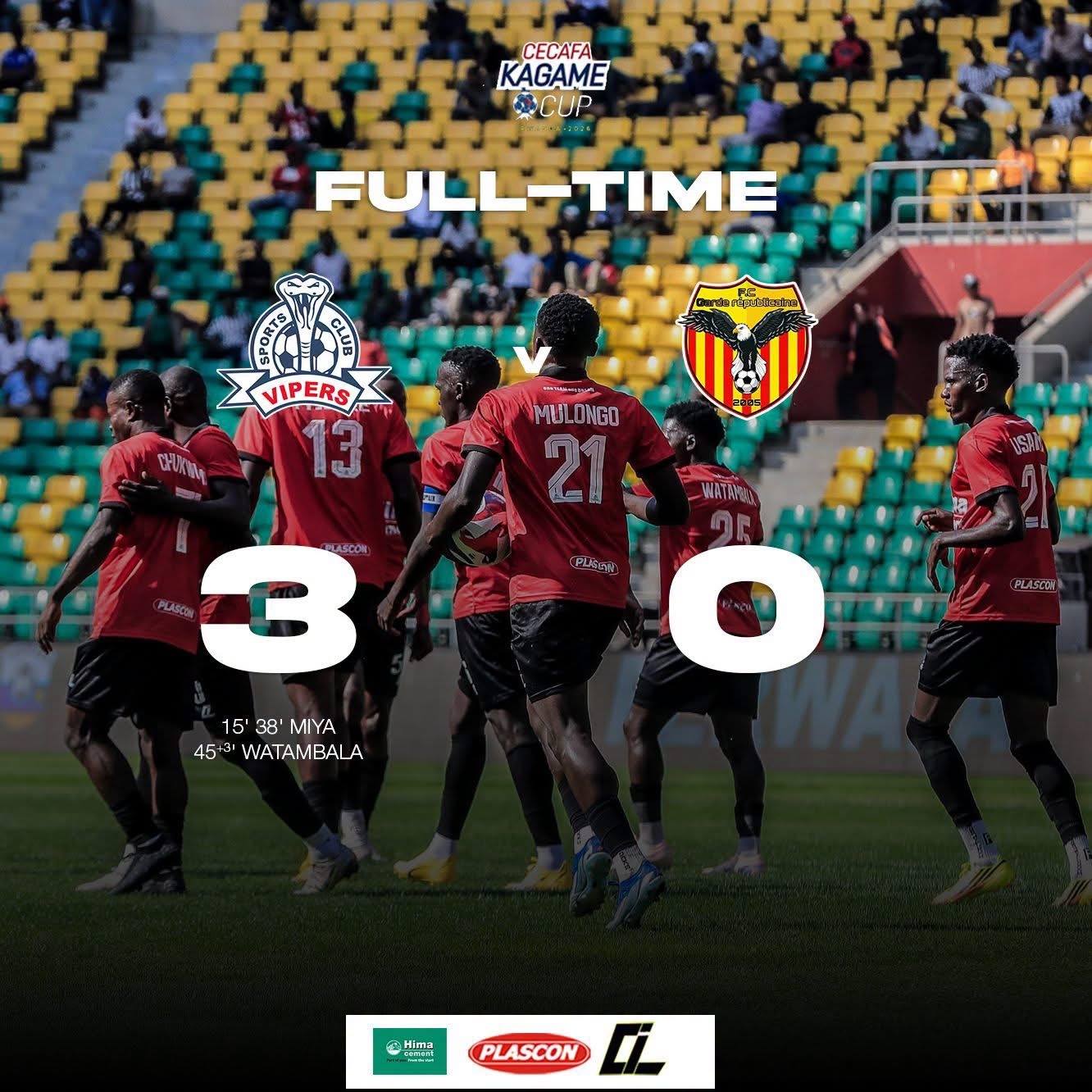 Three Points on Return! Vipers SC Make Winning Start at CECAFA Kagame Cup 2026