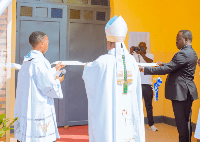 Diyosezi ya Kabgayi yeguriye Imana Kiliziya nshya ya Paruwasi Kabugondo
