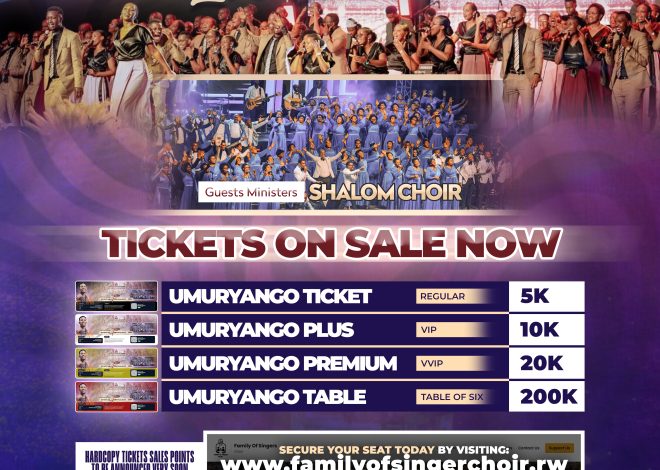 SHALOM CHOIR YONGEWE MU BAZATARAMA “UMURYANGO MWIZA LIVE CONCERT – SEASON 3” AMATIKE YAMAZE KUJYA KU ISOKO
