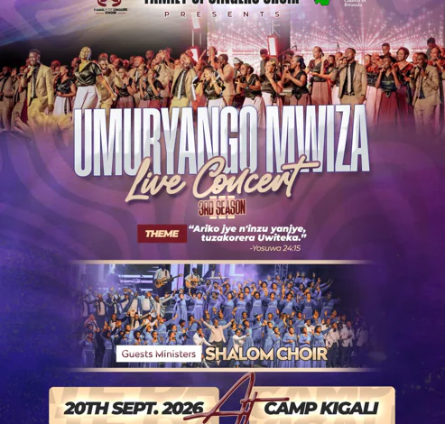 KORALI SHALOM YONGEWE MU BAZATARAMA “UMURYANGO MWIZA LIVE CONCERT – SEASON 3” AMATIKE YAMAZE KUJYA KU ISOKO
