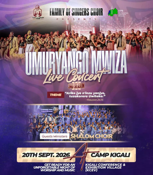 KORALI SHALOM YONGEWE MU BAZATARAMA “UMURYANGO MWIZA LIVE CONCERT – SEASON 3” AMATIKE YAMAZE KUJYA KU ISOKO