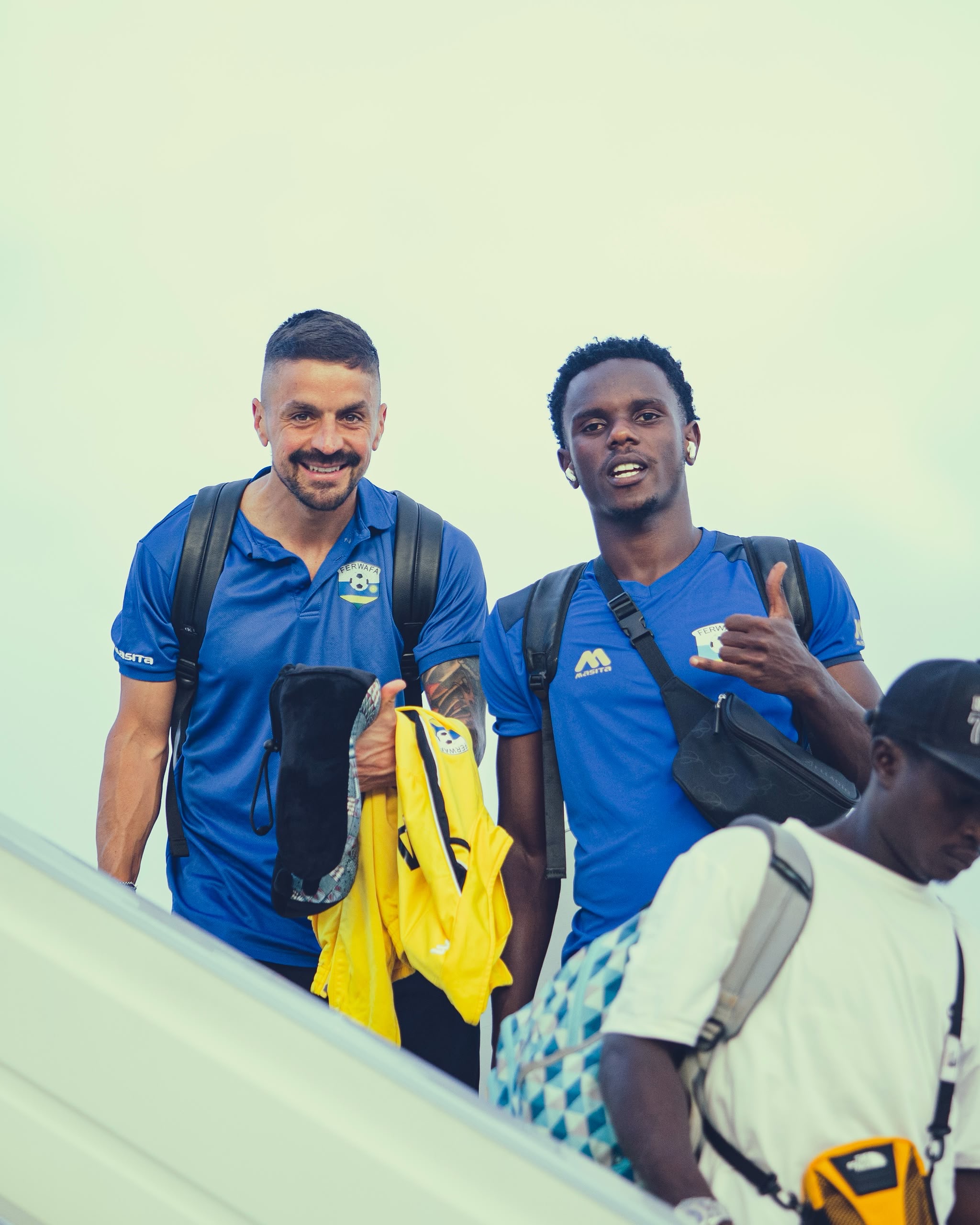 AFCON 2027Q: Amavubi Arrive in Cape Verde in High Spirits (Photos) 🇷🇼✈️🇨🇻