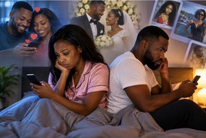 Iyo urukundo rwo ku mbuga nkoranyambaga rugeze ku gushakana icyizere ni cyo gipimwa
