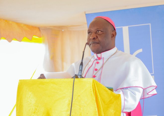 Umwepiskopi wa Kabgayi yijeje abakristu ubufatanye mu kubaka Ingoro ya Mutagatifu Stanislas wa Yezu na Mariya