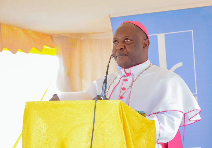 Umwepiskopi wa Kabgayi yijeje abakristu ubufatanye mu kubaka Ingoro ya Mutagatifu Stanislas wa Yezu na Mariya