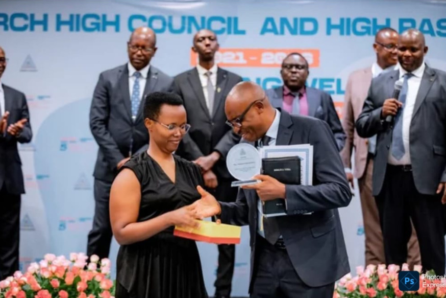 Urimube Bonavanture yagizwe umuyobozi w’inama nkuru y’Itorero ADEPR