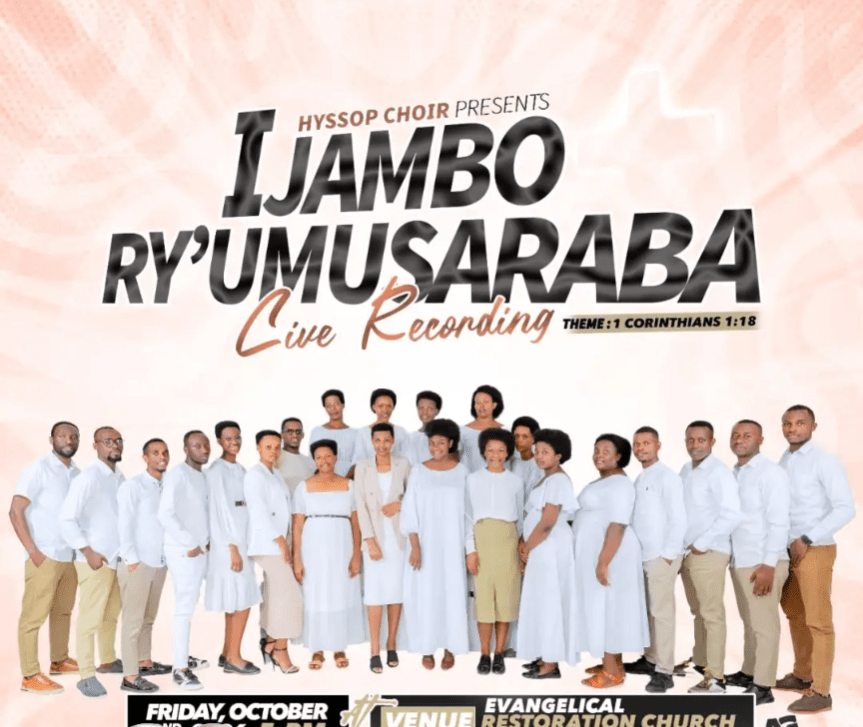Igitaramo gikomeye cyo gufata amajwi n’amashusho cya Hyssop Choir yo muri ADEPR kigiye kubera muri Evangelical Restoration Church Kimisagara