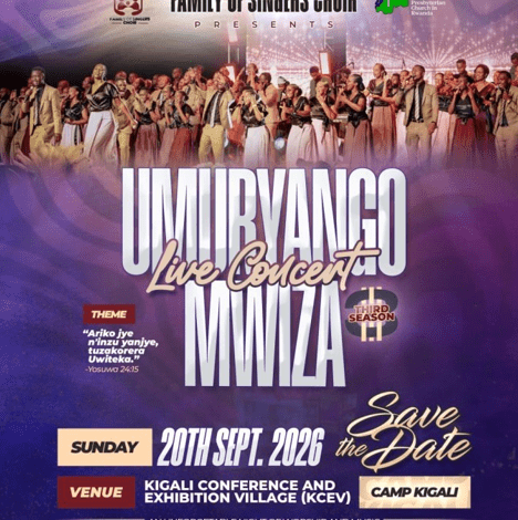 Family of Singers igiye gutaramira abakunzi ba Gospel muri ‘Umuryango Mwiza Live Concert – Season III’ muri Camp Kigali