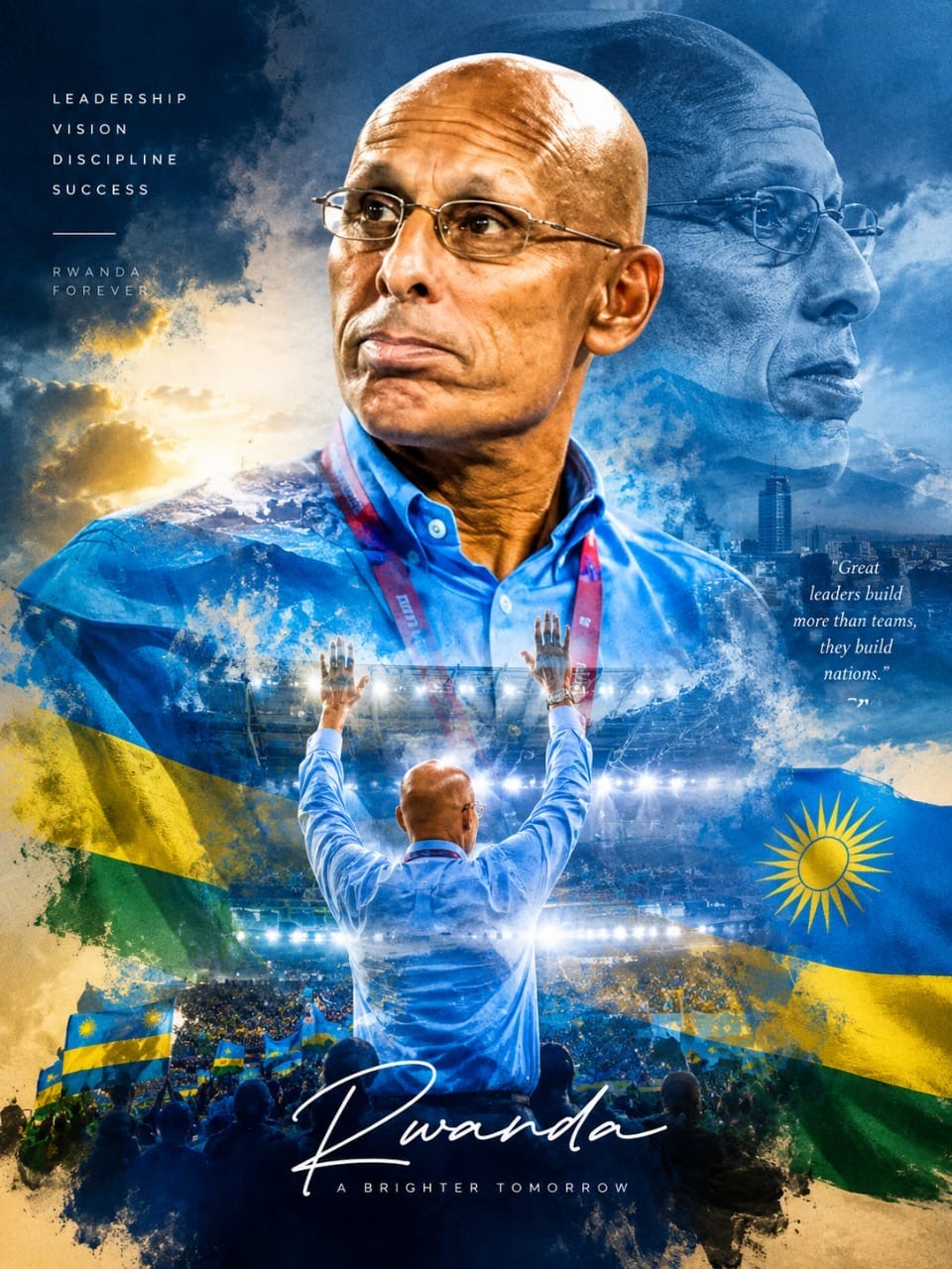 From Amavubi to U23: How Stephen Constantine Is Shaping Rwanda’s Football Future , it captures both his current responsibilities and Rwanda’s long-term ambition