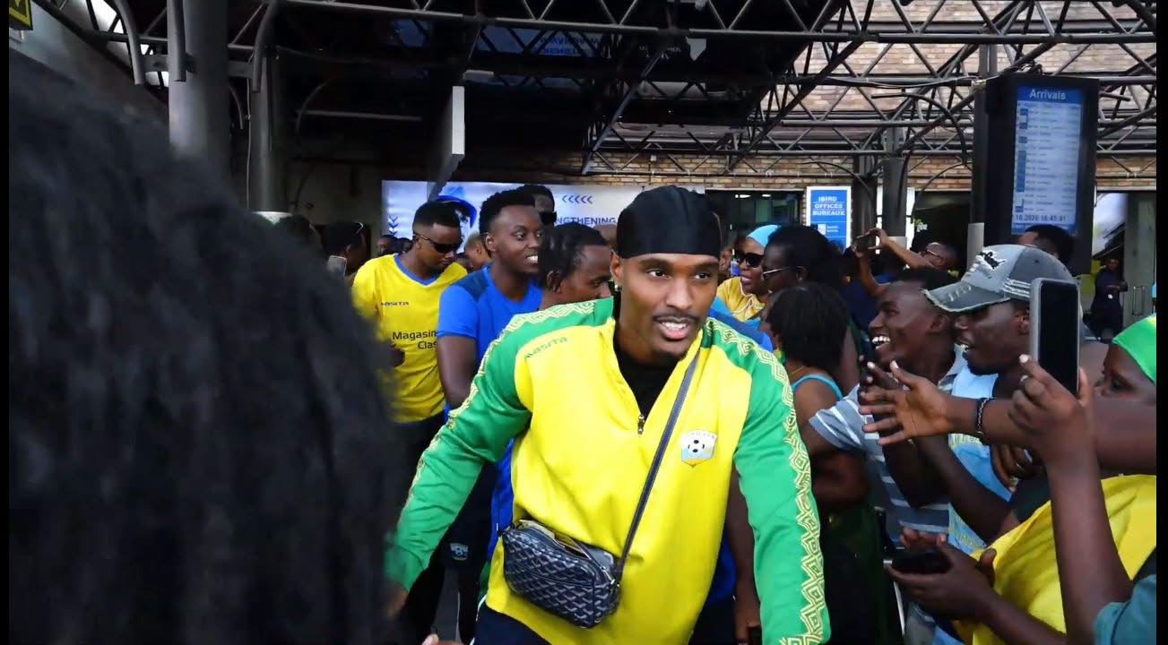 Amavubi Finally Arrive in Kigali After a Tough Journey from Cape Verde